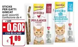 Il Gigante Sticks per gatti GIMCAT offerta