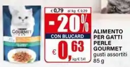 Il Gigante AlimGOURMET nto per gatti perle GOURMET offerta