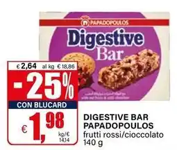 Il Gigante Digestive bar PAPADOPOULOS offerta
