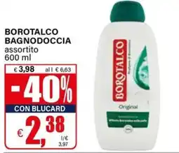 Il Gigante Borotalco bagnodoccia assortito offerta