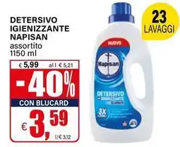 Il Gigante Detersivo igienizzante NAPISAN offerta
