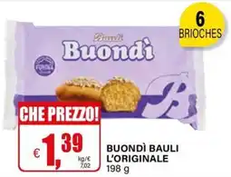 Il Gigante Buondì bauli l'originale offerta