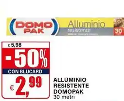 Il Gigante Alluminio resistente DOMOPAK 30 metri offerta