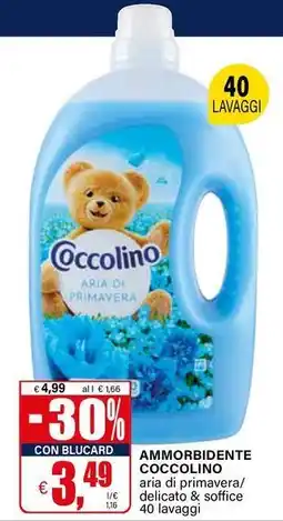 Il Gigante Ammorbidente COCCOLINO offerta