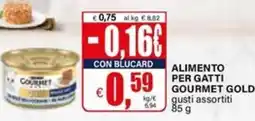 Il Gigante Alimento per gatti GOURMET GOLD offerta