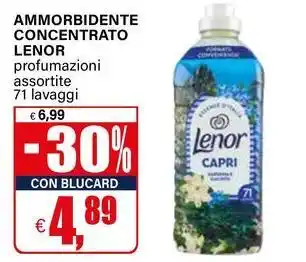 Il Gigante Ammorbidente concentrato LENOR offerta