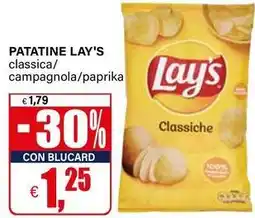 Il Gigante Patatine LAY'S offerta