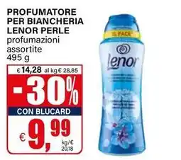 Il Gigante Profumatore per biancheria LENOR PERLE offerta