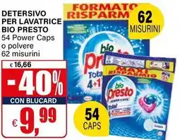 Il Gigante Detersivo per lavatrice BIO PRESTO offerta