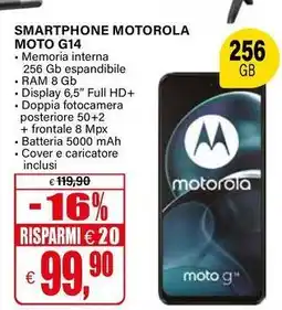 Il Gigante Smartphone motorola moto G14 offerta