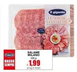 Il Gigante Il gigante salame milano offerta