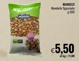 Famila Superstore MANUZZI Mandorle Sgusciate offerta