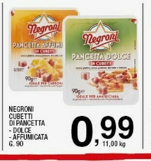 Sigma Pancetta offerta