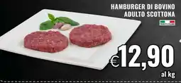 Famila Superstore Hamburger di bovino adulto scottona offerta
