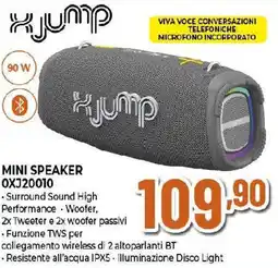 Extracoop JUMP MINI SPEAKER OXJ20010 offerta