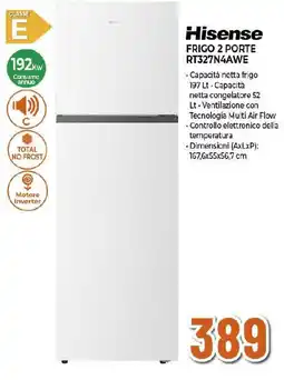 Extracoop Hisense FRIGO 2 PORTE RT327N4AWE offerta
