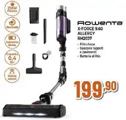 Extracoop Rowenta X-FORCE 9.60 ALLERGY RH2037 offerta
