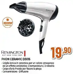 Extracoop REMINGTON PHON CERAMIC D3015 offerta