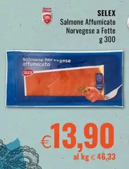 Famila Superstore SELEX Salmone Affumicato Norvegese a Fette offerta