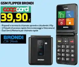 Ipercoop GSM FLIPPER BRONDI offerta