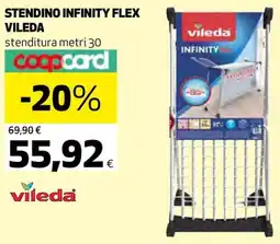 Ipercoop STENDINO INFINITY FLEX VILEDA offerta