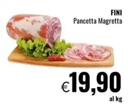 Famila Superstore FINI Pancetta Magretta offerta