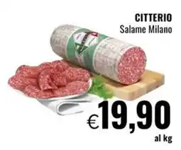 Famila Superstore CITTERIO Salame Milano offerta