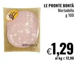 Famila Superstore LE PRONTE BONTÀ Mortadella offerta