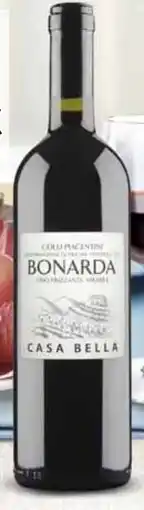 Coop Bonarda amabile colli piacentini D.O.C. CASA BELLA offerta
