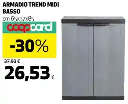 Ipercoop ARMADIO TREND MIDI BASSO offerta