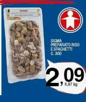 Sigma Sigma preparato riso e spaghetti g 300 offerta
