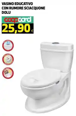 Ipercoop Vasino educativo con rumore sciacquone dolu offerta