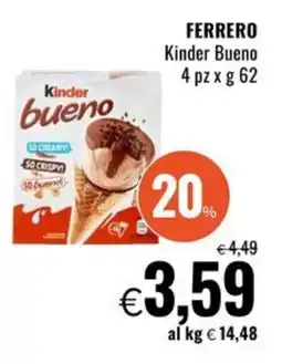 Famila Superstore FERRERO Kinder Bueno offerta