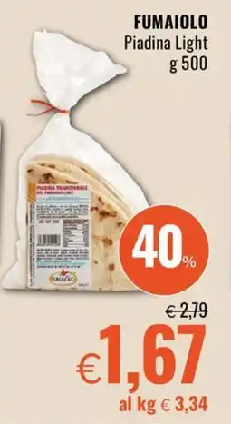 Famila Superstore FUMAIOLO Piadina Light offerta