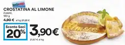 Coop Crostatina al limone offerta