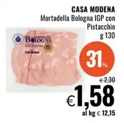 Famila Superstore CASA MODENA Mortadella Bologna IGP con Pistacchio offerta