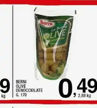 Olive verdi denocciolate in salamoia 290 g(ml)