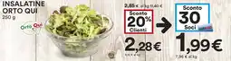 Coop Insalatine ORTO QUI offerta