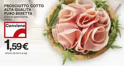 Coop Prosciutto cotto alta qualità puro BERETTA offerta