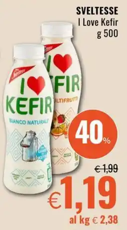 Famila Superstore SVELTESSE I Love Kefir offerta