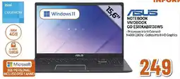 Ipercoop ASUS NOTEBOOK VIVOBOOK GO E510KABR136WS offerta