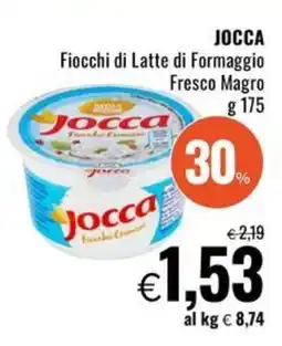 Famila Superstore JOCCA Fiocchi di Latte di Formaggio Fresco Magro offerta