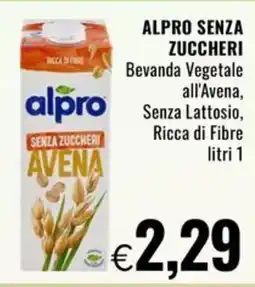 Famila Superstore ALPRO SENZA ZUCCHERI Bevanda Vegetale all'Avena, Senza Lattosio, Ricca di Fibre offerta