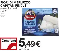Coop Fiori di merluzzo CAPITAN FINDUS offerta
