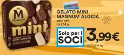 Coop Gelato mini magnum ALGIDA offerta