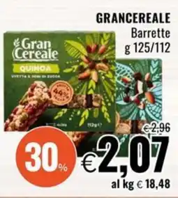 Famila Superstore GRANCEREALE Barrette offerta