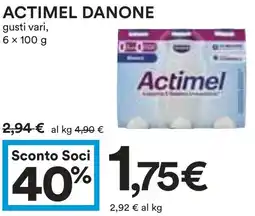 Coop Actimel DANONE offerta