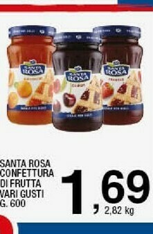 Sigma Santa rosa - confettura di pesche 600 g(ml) offerta