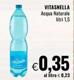 Famila Superstore VITASNELLA Acqua Naturale offerta