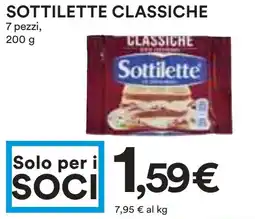 Coop Sottilette classiche offerta